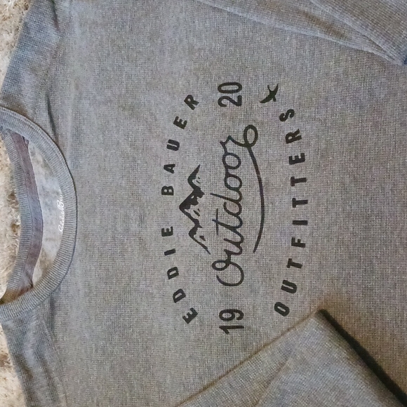 Eddie Bauer long sleeve henly 2x gray